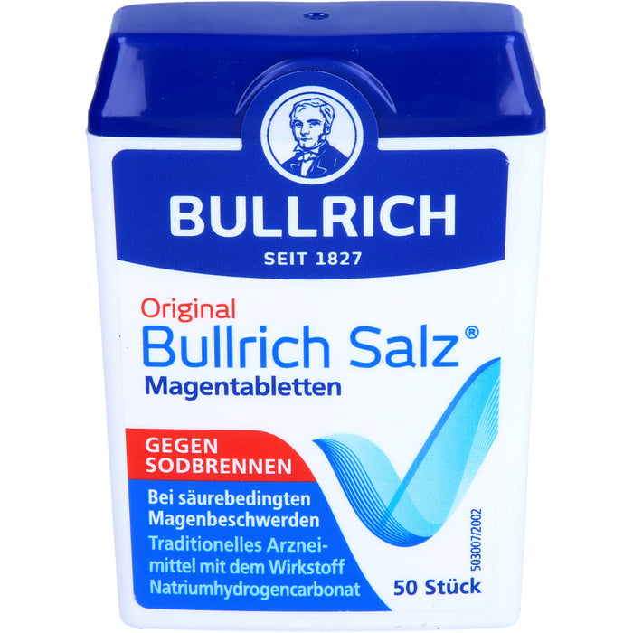 Bullrich Salz Magentabletten, 50 St. Tabletten