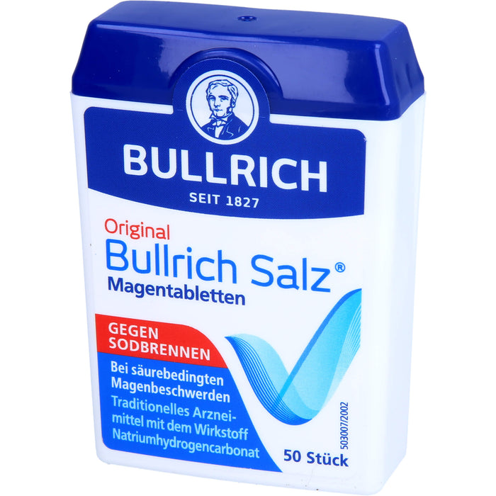 Bullrich Salz Magentabletten, 50 St. Tabletten