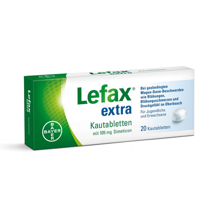 Lefax extra Kautabletten, 20 St. Tabletten