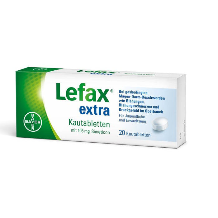 Lefax extra Kautabletten, 20 St. Tabletten