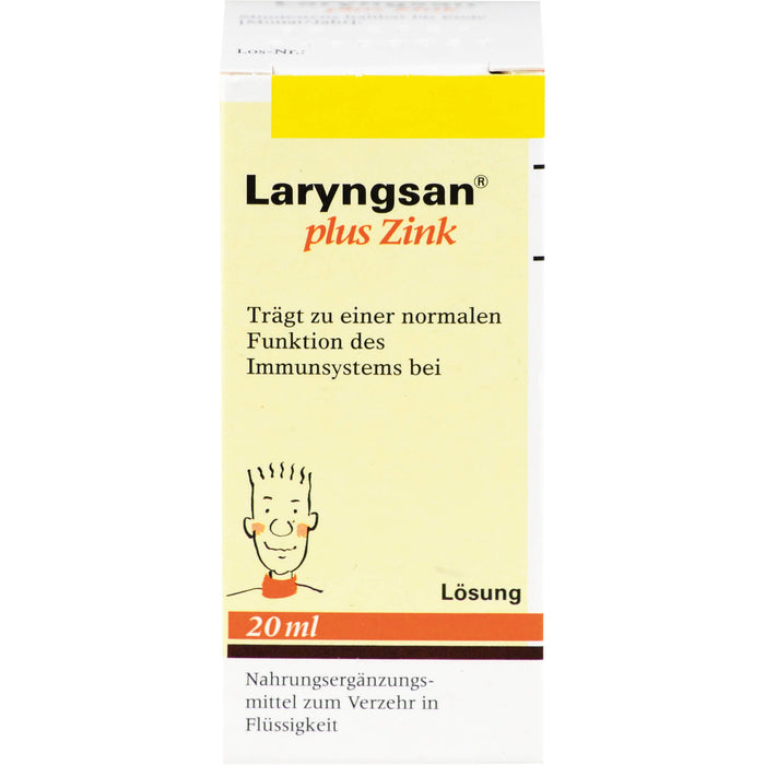 Laryngsan plus Zink Lösung, 20 ml Lösung