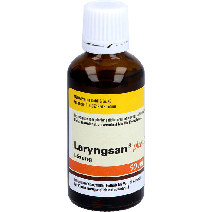 Laryngsan plus Zink Lösung trägt zu einer normalen Funktion des Immunsystems bei, 50 ml Lösung