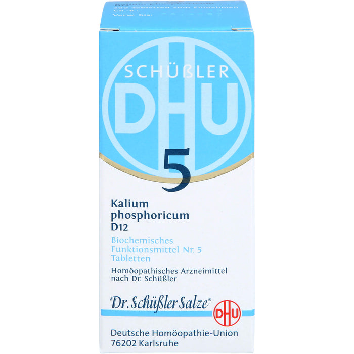 DHU Schüßler-Salz Nr. 5 Kalium phosphoricum D12 Tabletten, 200 St. Tabletten