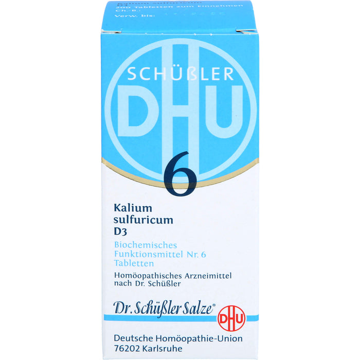 DHU Schüßler-Salz Nr. 6 Kalium sulfuricum D3 Tabletten, 200 St. Tabletten