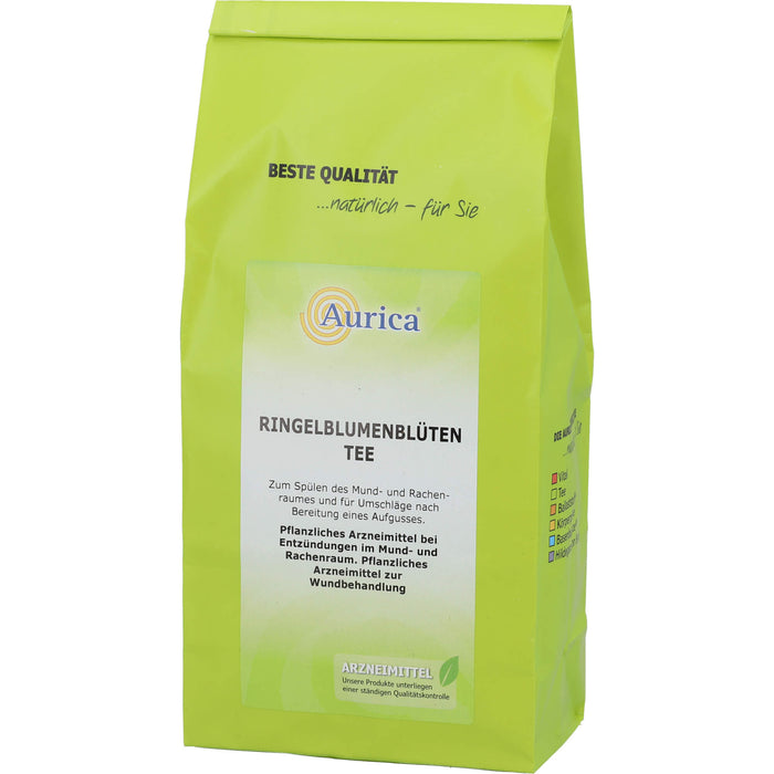 Aurica Ringelblumenblüten Tee Arzneitee, 100 g Tee