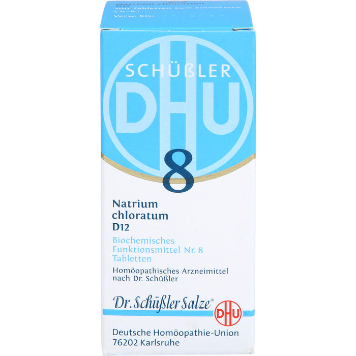 DHU Schüßler-Salz Nr. 8 Natrium chloratum D12 Tabletten, 200 St. Tabletten