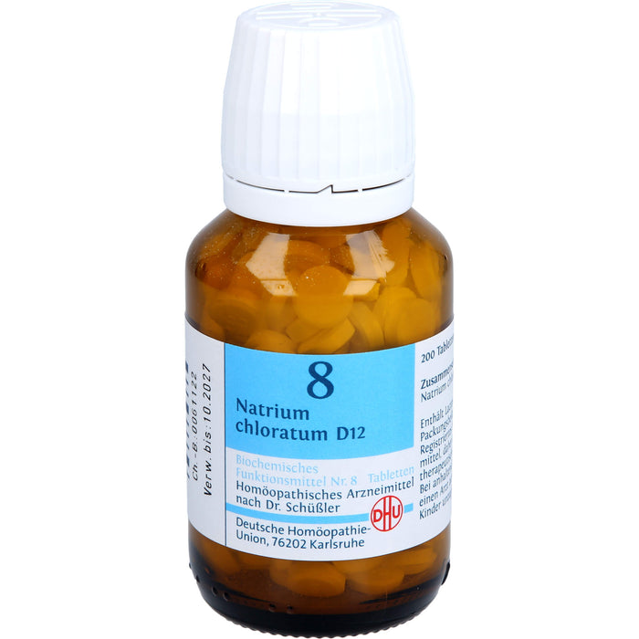 DHU Schüßler-Salz Nr. 8 Natrium chloratum D12 Tabletten, 200 St. Tabletten