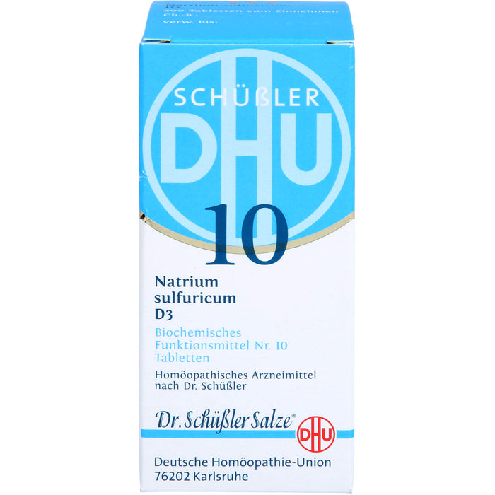 DHU Schüßler-Salz Nr. 10 Natrium sulfuricum D3 Tabletten, 200 St. Tabletten