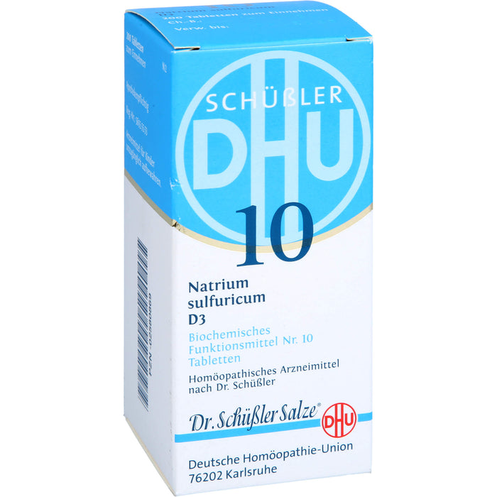 DHU Schüßler-Salz Nr. 10 Natrium sulfuricum D3 Tabletten, 200 St. Tabletten