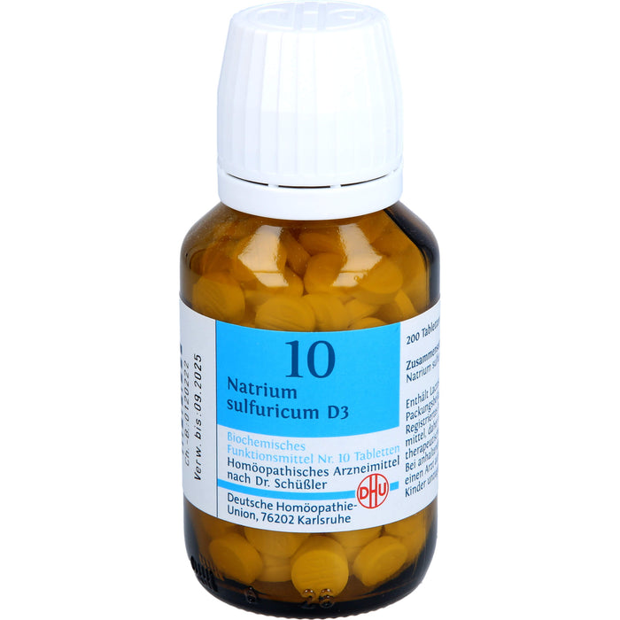 DHU Schüßler-Salz Nr. 10 Natrium sulfuricum D3 Tabletten, 200 St. Tabletten