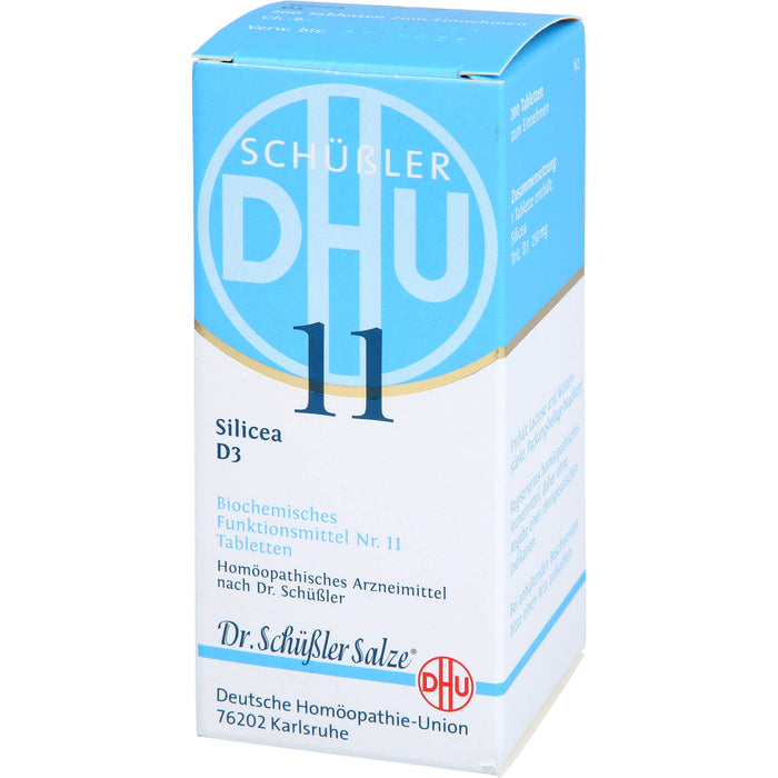 DHU Schüßler-Salz Nr. 11 Silicea D3 Tabletten, 200 St. Tabletten