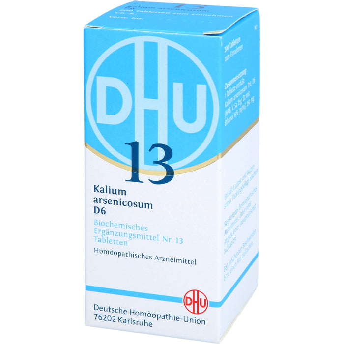 DHU Schüßler-Salz Nr. 13 Kalium arsenicosum D6 Tabletten, 200 St. Tabletten