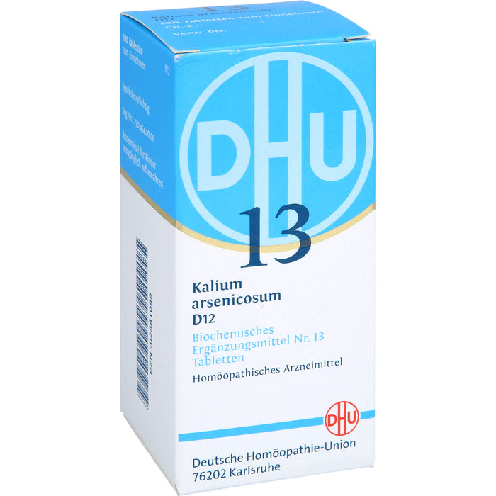 DHU Schüßler-Salz Nr. 13 Kalium arsenicosum D12 Tabletten, 200 St. Tabletten