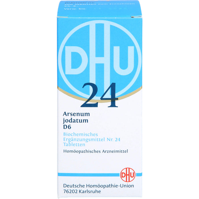 DHU Schüßler-Salz Nr. 24 Arsenum jodatum D6 Tabletten, 200 St. Tabletten