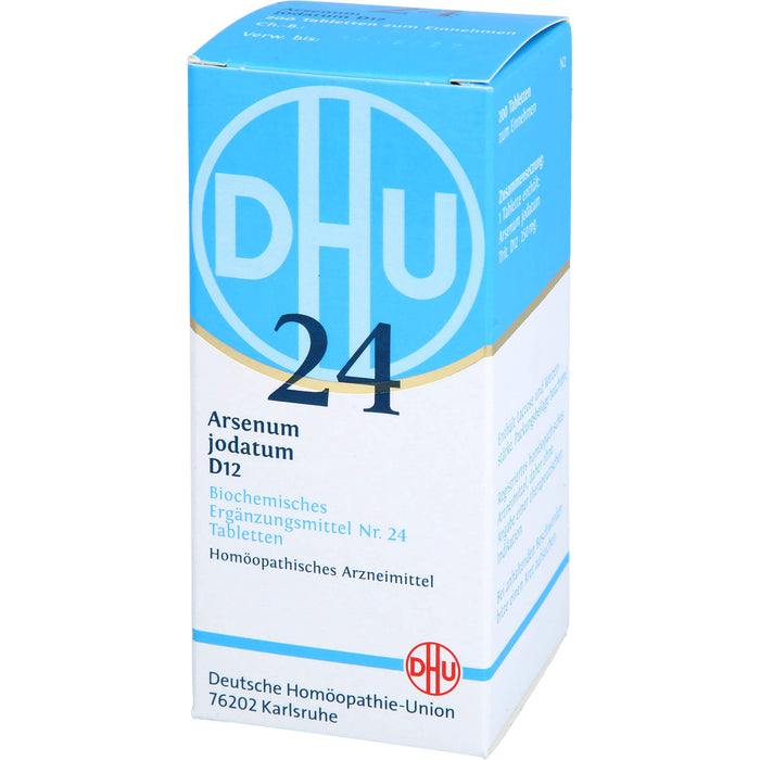 DHU Schüßler-Salz Nr. 24 Arsenum jodatum D12 Tabletten, 200 St. Tabletten