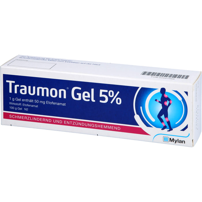 Traumon Gel 5% schmerzlindernd und entzündungshemmend, 100 g Gel