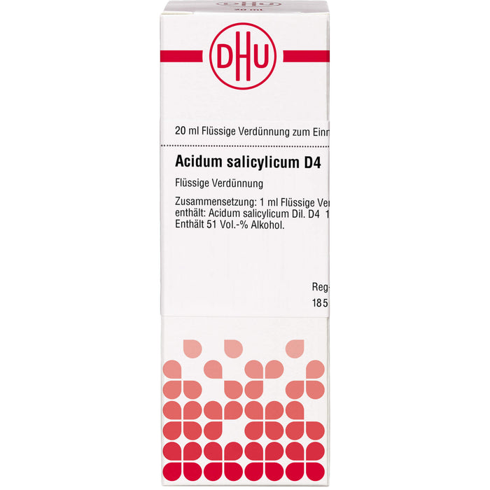 DHU Acidum salicylicum D4 Dilution, 20 ml Lösung