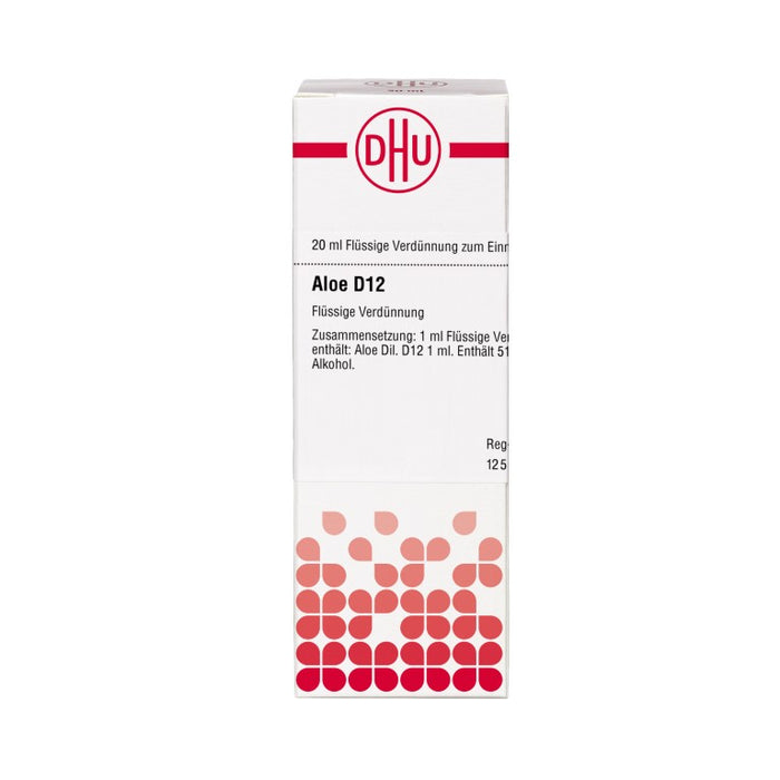 DHU Aloe D12 Dilution, 20 ml Lösung
