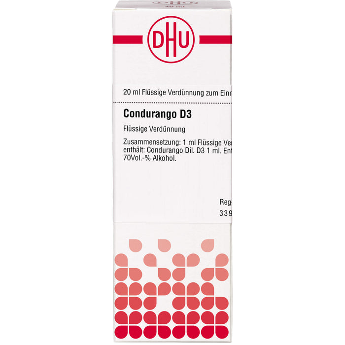 DHU Condurango D3 Dilution, 20 ml Lösung