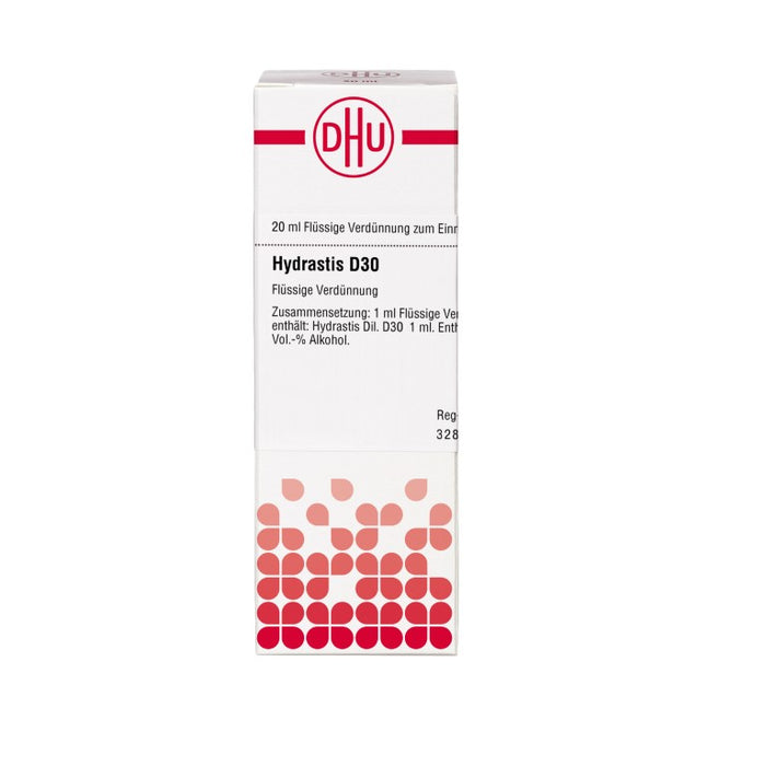 DHU Hydrastis D30 Dilution, 20 ml Lösung