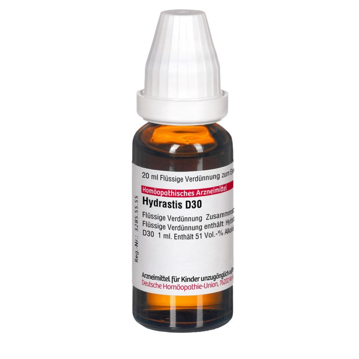 DHU Hydrastis D30 Dilution, 20 ml Lösung