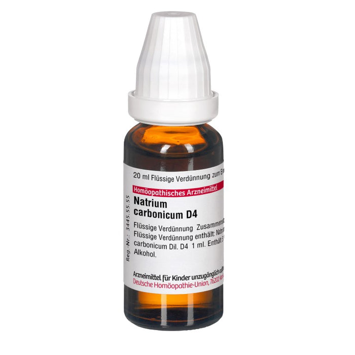 DHU Natrium carbonicum D4 Dilution, 20 ml Lösung