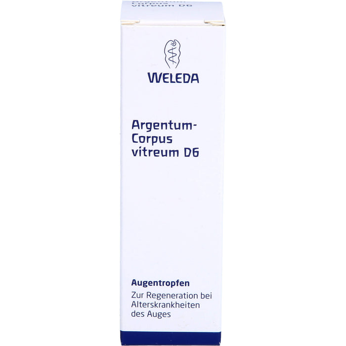 Argentum corpus Vitreum D6 Weleda Augentropfen, 10 ml ATR