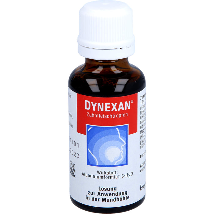 Dynexan Zahnfleischtropfen bei leichten Entzündungen im Mundraum, 30 ml Lösung
