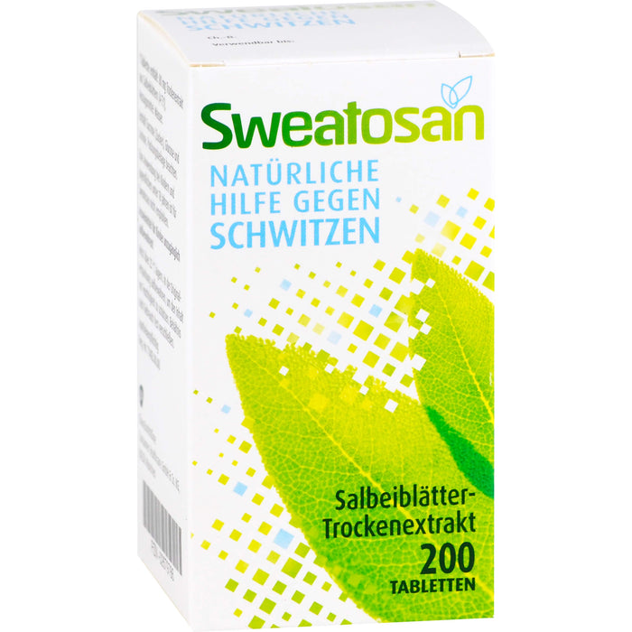 Sweatosan, überzogene Tabletten, 200 St. Tabletten