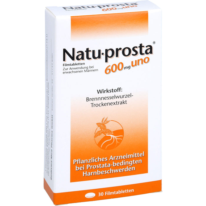 Natu-prosta 600 mg uno, Filmtabletten, 30 St FTA