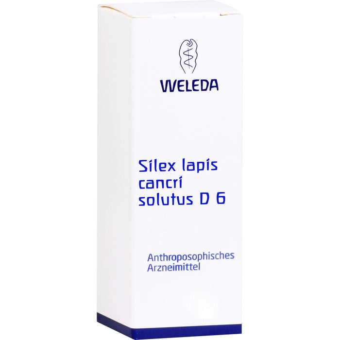 Silex Lapis Cancri Solutus D6 Weleda Dil., 50 ml DIL