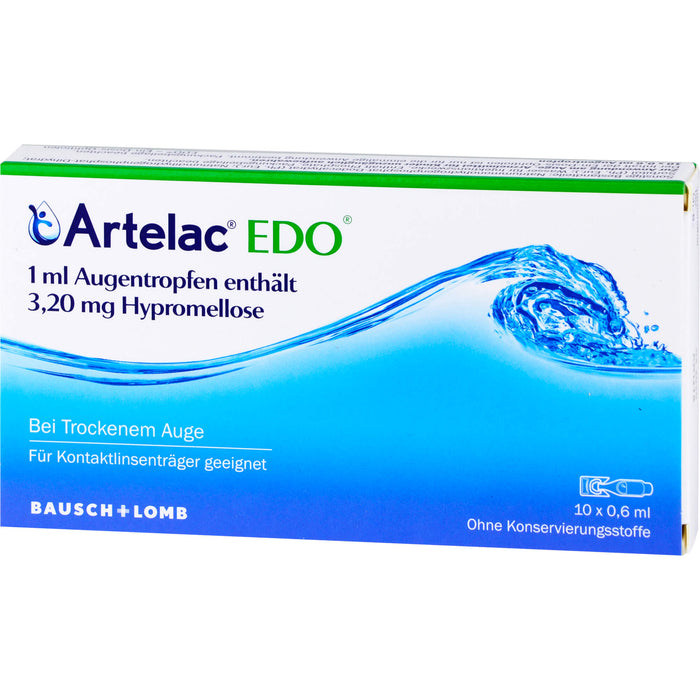 Artelac Augentropfen EDO, 10 St. Einzeldosispipetten