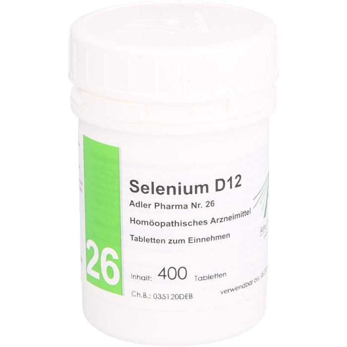 Biochemie Adler 26 Selenium D12 Tbl., 400 St TAB