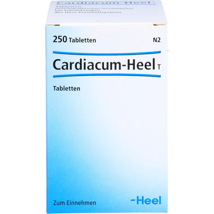 Cardiacum-Heel T Tabletten, 250 St. Tabletten