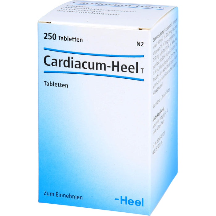 Cardiacum-Heel T Tabletten, 250 St. Tabletten