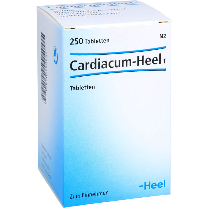 Cardiacum-Heel T Tabletten, 250 St. Tabletten