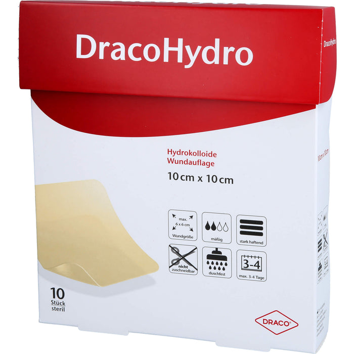 DracoHydro Hydrokolloider Wundverband, 10 St VER