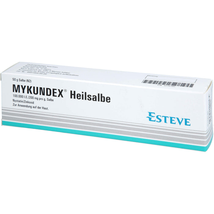 MYKUNDEX Heilsalbe gegen Hefepilzerkrankungen der Haut, 50 g Salbe