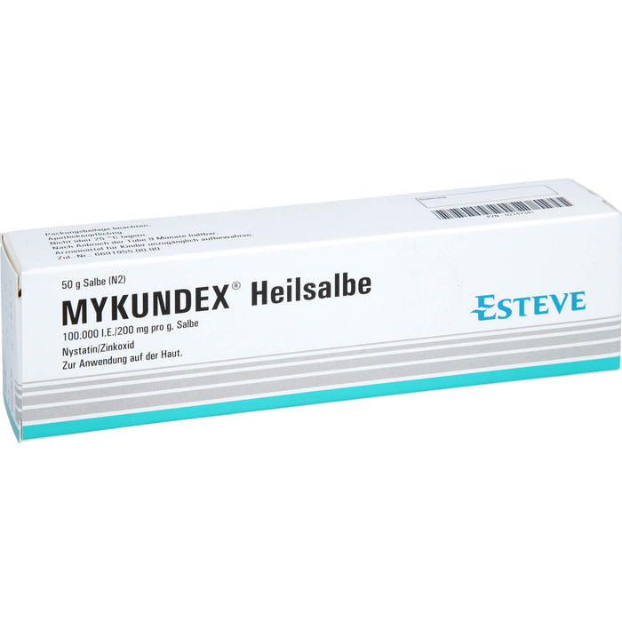 MYKUNDEX Heilsalbe gegen Hefepilzerkrankungen der Haut, 50 g Salbe