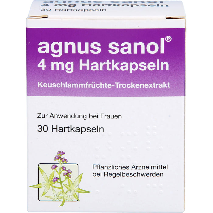 agnus sanol 4 mg Hartkapseln, 30 St HKP