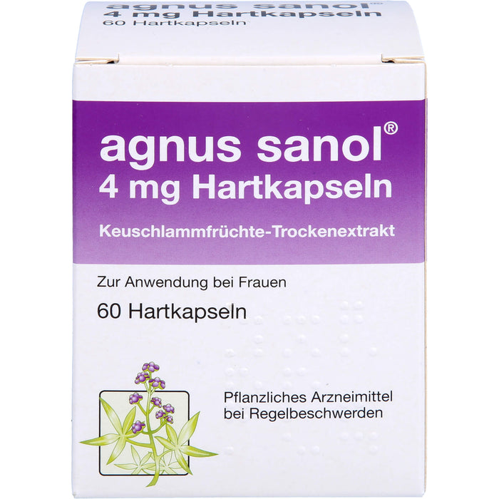 agnus sanol 4 mg Hartkapseln, 60 St HKP