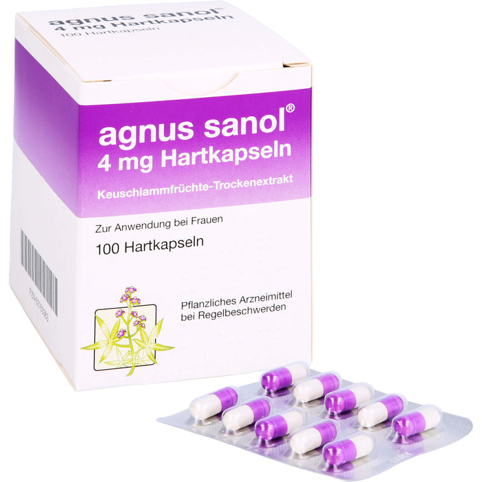 agnus sanol 4 mg Hartkapseln, 100 St HKP