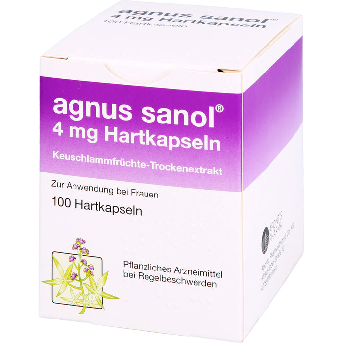 agnus sanol 4 mg Hartkapseln, 100 St HKP