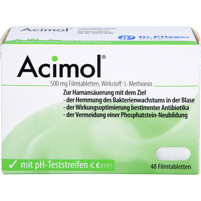 Acimol Filmtabletten zur Harnansäuerung, 48 St. Tabletten