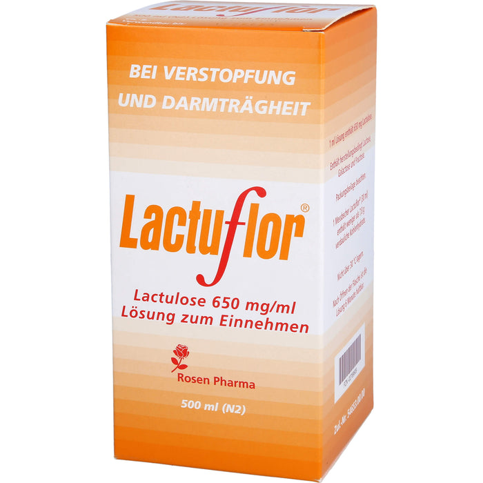 Lactuflor, Lactulose 650 mg/ml Lösung zum Einnehmen, 500 ml LSE