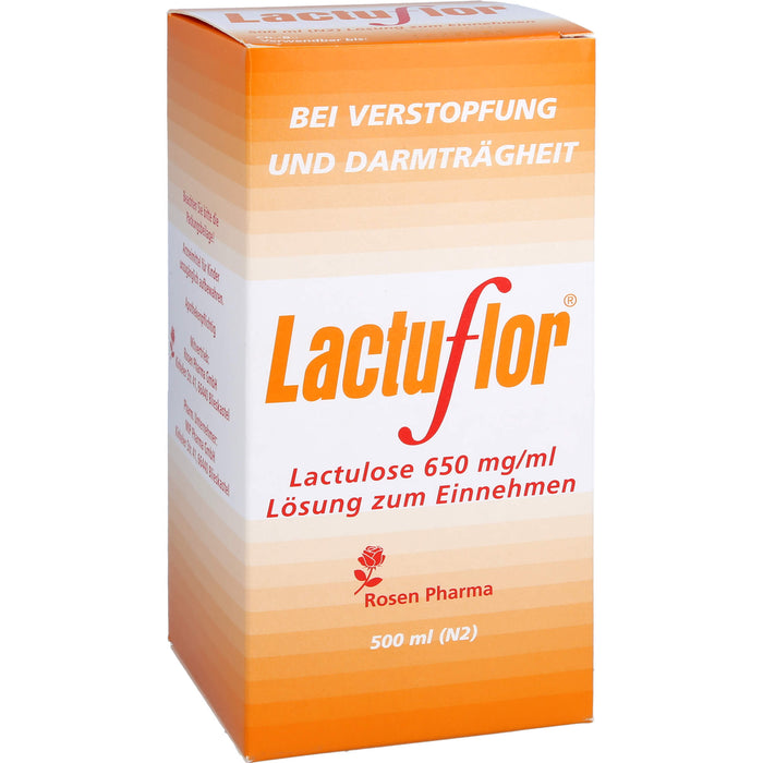 Lactuflor, Lactulose 650 mg/ml Lösung zum Einnehmen, 500 ml LSE