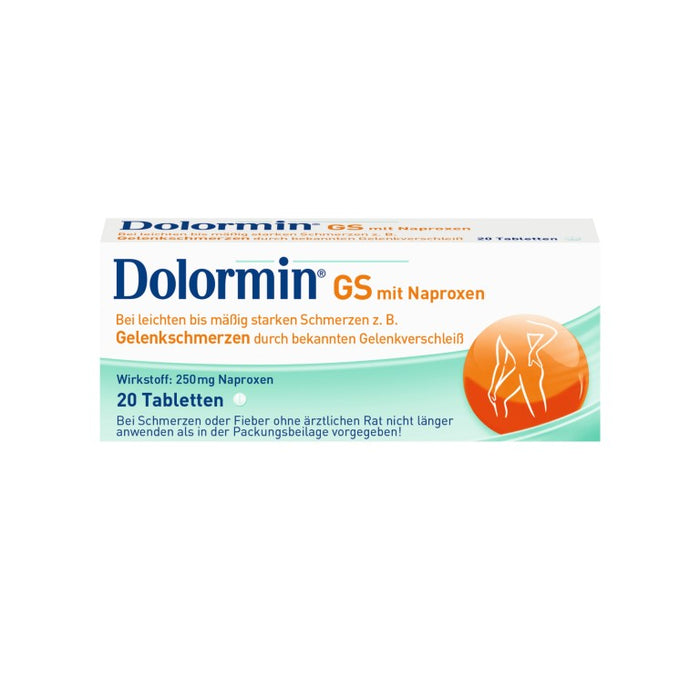 Dolormin GS mit Naproxen, 20 St. Tabletten