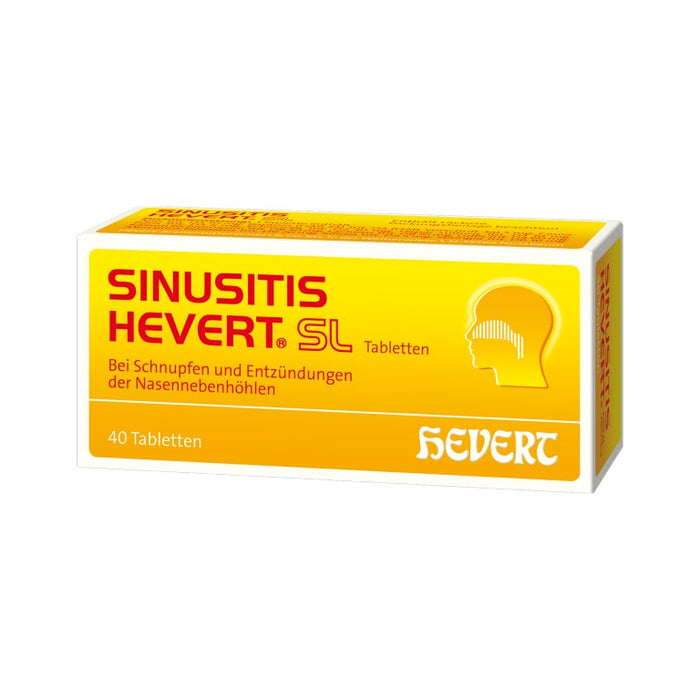Sinusitis Hevert SL Tabletten, 40 St. Tabletten