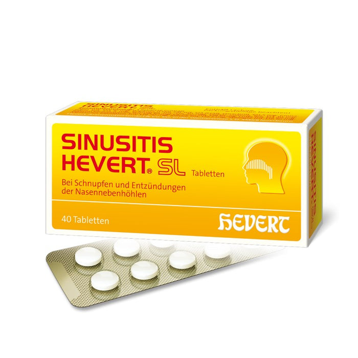 Sinusitis Hevert SL Tabletten, 40 St. Tabletten