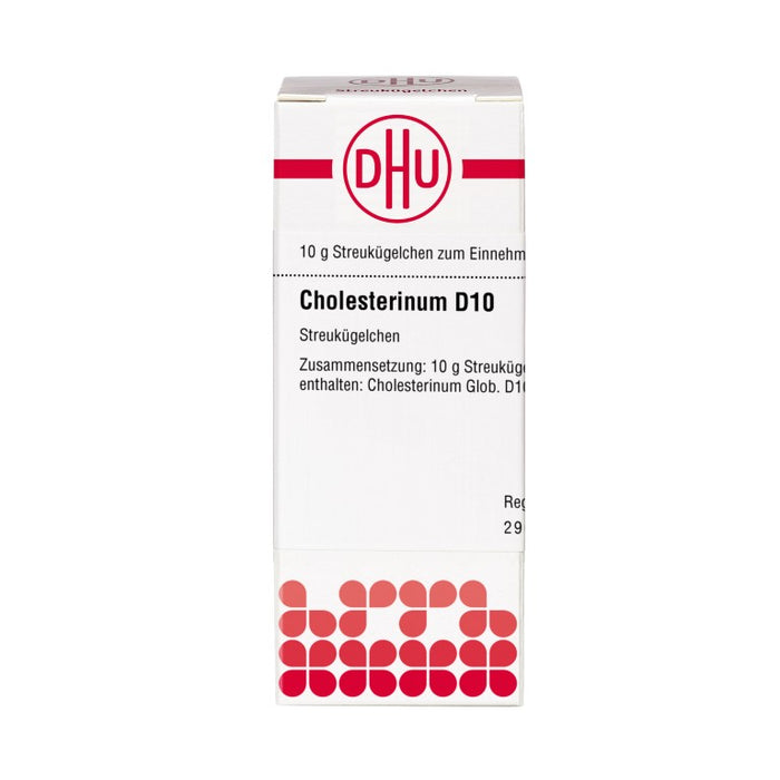 DHU Cholesterinum D10 Streukügelchen, 10 g Globuli